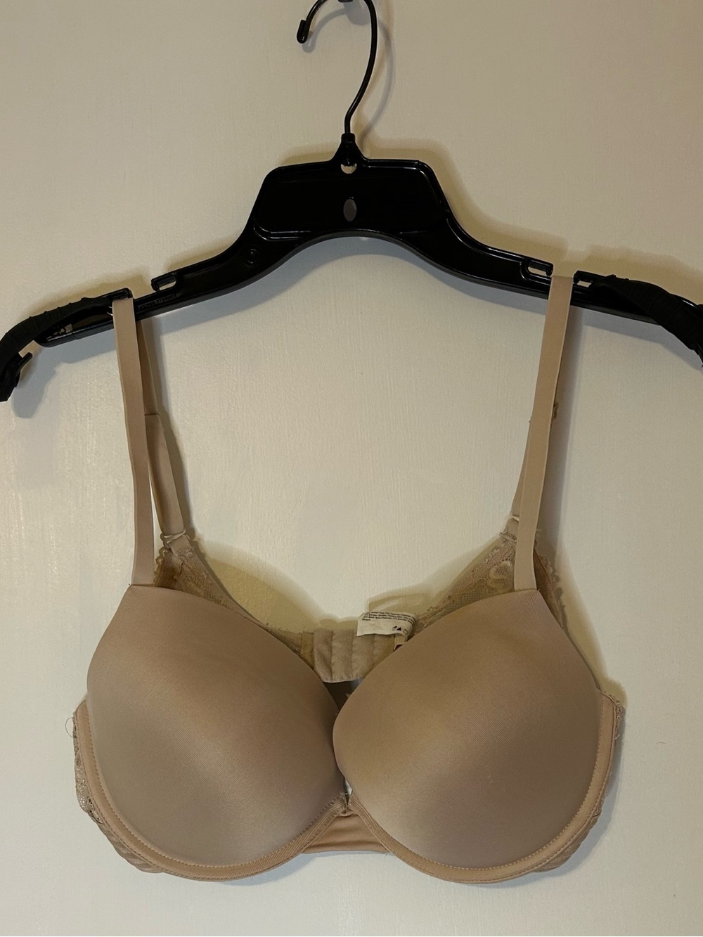Maidenform Nude T-Shirt Bra with Lace Back
